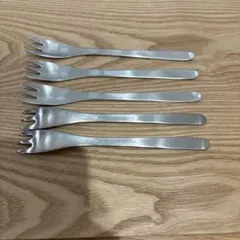 柳宗理カレースプーン ディナーフォーク 各5本セット新品ステンレス