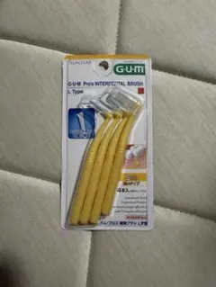 썬스타 G.U.M 프로용 인터덴탈 브러쉬 L 셰이프 스몰 사이즈 4팩