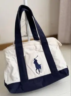 【POLO ラルフローレン】キャンバス トートバッグ