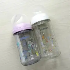え*が様 ピジョン 母乳実感 哺乳瓶 2本
