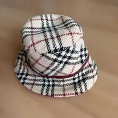 BURBERRY バケットハット チェック柄