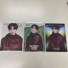 佐藤大樹 フォトカード シークレット ノーマル 3点コンプセット