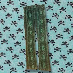 入手困難HYSTERICGLAMOUR スネーク柄 カーゴパンツ Lサイズ 古着