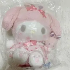 サンリオ　マイメロディ ネックレス＆ドール バラ スワロフスキー ぬいぐるみ サンリオ マイメロディ ネックレス＆ドール バラ スワロフスキー