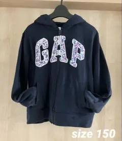 GAP ジップアップパーカー　スパンコール　平成ギャル　y2k グランジ