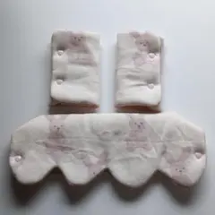 抱っこ紐カバー　ハンドメイド　サッキングパッド　よだれカバー　うさぎ