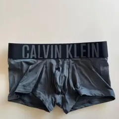 カルバンクライン　ローライズボクサー　M(S) ダークグレー　ナイロン　男性下着