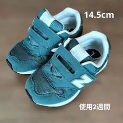 【使用2週間】New Balance キッズシューズ　IO313　14.5cm