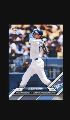 大谷翔平 2024 Topps Now No. 308 18号137mHR