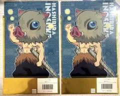 鬼滅の刃　繋がるモチーフ　ランダムA5 コレクションクリアファイル　嘴平伊之助