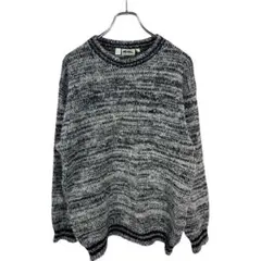 80s vintage ヴィンテージ　クイックシルバー　マーブルニットセーター