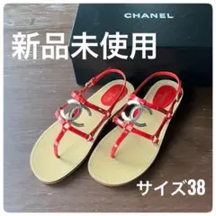CHANEL】 シャネル サンダル 正規品 沖縄DFS購入36 - メルカリ