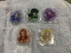 ぴちぴちピッチ　アクリルスタンド　ガチャガチャ　5個セット