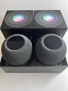 Apple HomePod mini スペースグレイ 2台セットのサムネイル