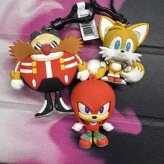 新品未開封　ソニック　テイルス　ナックルズ　3体フィギュアセット ソニック3 - フィギュア4体パック（電子機能付き）10月6日発売