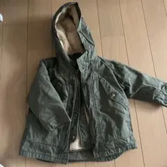 ミリタリー　コート 100cm フリースインナー付き