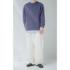 【試着のみ /Mサイズ】ユニクロ × JWA リブクルーネックセーター タグなし