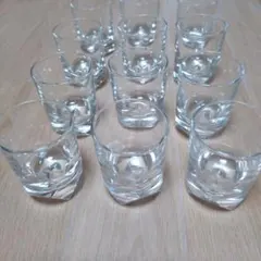 レトロ　グラス 24個 　石塚硝子　エクセル　Wウイスキー