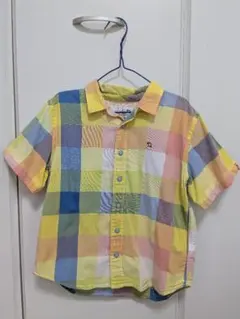 アーノルドパーマー 半袖チェックシャツ 135