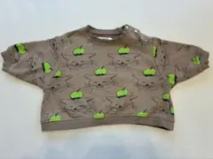 【MARKY'S HOGAN】マーギーズ 猫とリンゴ ソウガラ 総柄トレーナー