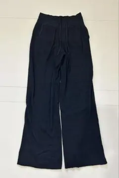 UNIQLO リブニットパンツ Lサイズ 丈長め