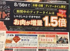 木曽路クーポン券のサムネイル