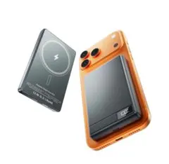 新品未使用❣️ モバイルバッテリー 軽量 小型 マグセーフ ワイヤレス充電器