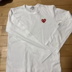 PLAY COMME des GARÇONS 長袖Tシャツ ホワイト M