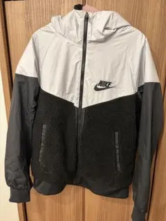 Nike フリースジャケット ホワイト/ブラック