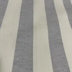 グレークリームストライプ生地 約92cm×122cm