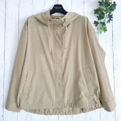 MICHEL KLEIN 軽量 ブルゾン ジャンパー ベージュ 38