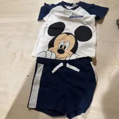 ミッキーマウス Tシャツ ショートパンツ セット 70-80cm