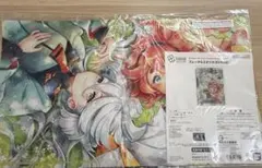 ガンダムカードゲーム 公式プレイマット スレッタ＆ミオリネ カード付き2