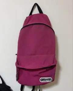 OUTDOOR PRODUCTS リュック ピンク CORDURA円堂守着用 - メルカリ