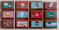 【ばつ丸＆けろっぴ】ちょこぶろっくしーる 思い出のサンリオキャラクターズ