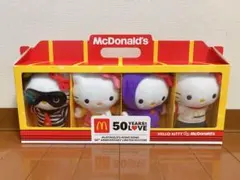 香港 キティ マクドナルド 50周年記念 ぬいぐるみ マック ハローキティ