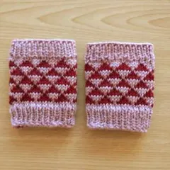 No.47 ウール100%あったかリストウォーマー♪