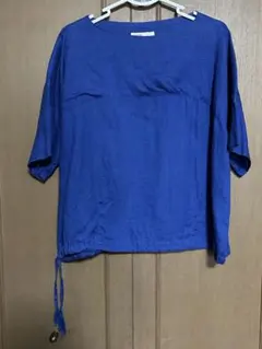 【ノン様専用】新緑セール【トラディショナル　ウェザー】 リネン　ロイヤルブルーのサムネイル