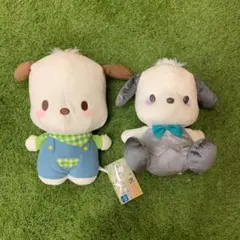 美品★ポチャッコBIGぬいぐるみ2体セット カントリー ゴーストウエディング