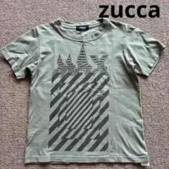 zucca グラフィックプリントTシャツ カーキのサムネイル