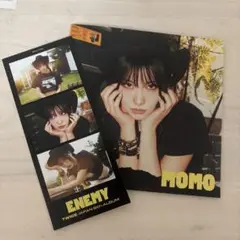 TWICE ENEMY 初回限定盤B 3つ折りポスター 3cutphoto モモ
