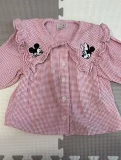 petit main ミッキー ミニー シャツ 90