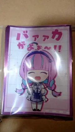ホロライブ 湊あくあ キャラクタースリーブ