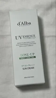 d'Alba UVエッセンス ウォータリー トーンアップ サンクリーム