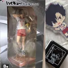 3点セット　ハイキュー　フリューくじ　黒尾鉄朗　フィギュア　アクスタ　スタンプ