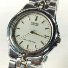 シチズン 腕時計 エコドライブ メンズ チタン ソーラー 中古品 (46056 
