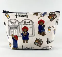 haropbr 新品未使用 Harrods　ハロッズ ノベルティポーチのサムネイル