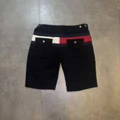 y2k 00s tommy girl ショーツ grunge ブラックのサムネイル