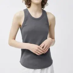 GU リブタンクトップ
