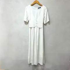 【ヴィンテージ】アメリカ製 花柄 プリント ロング ワンピース M40